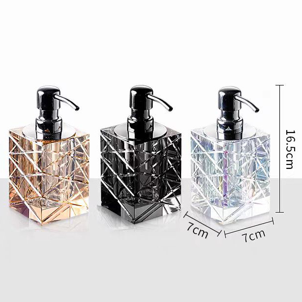Luxury Skincare Bottles - Contenitore in Vetro Cristallo Moderno e