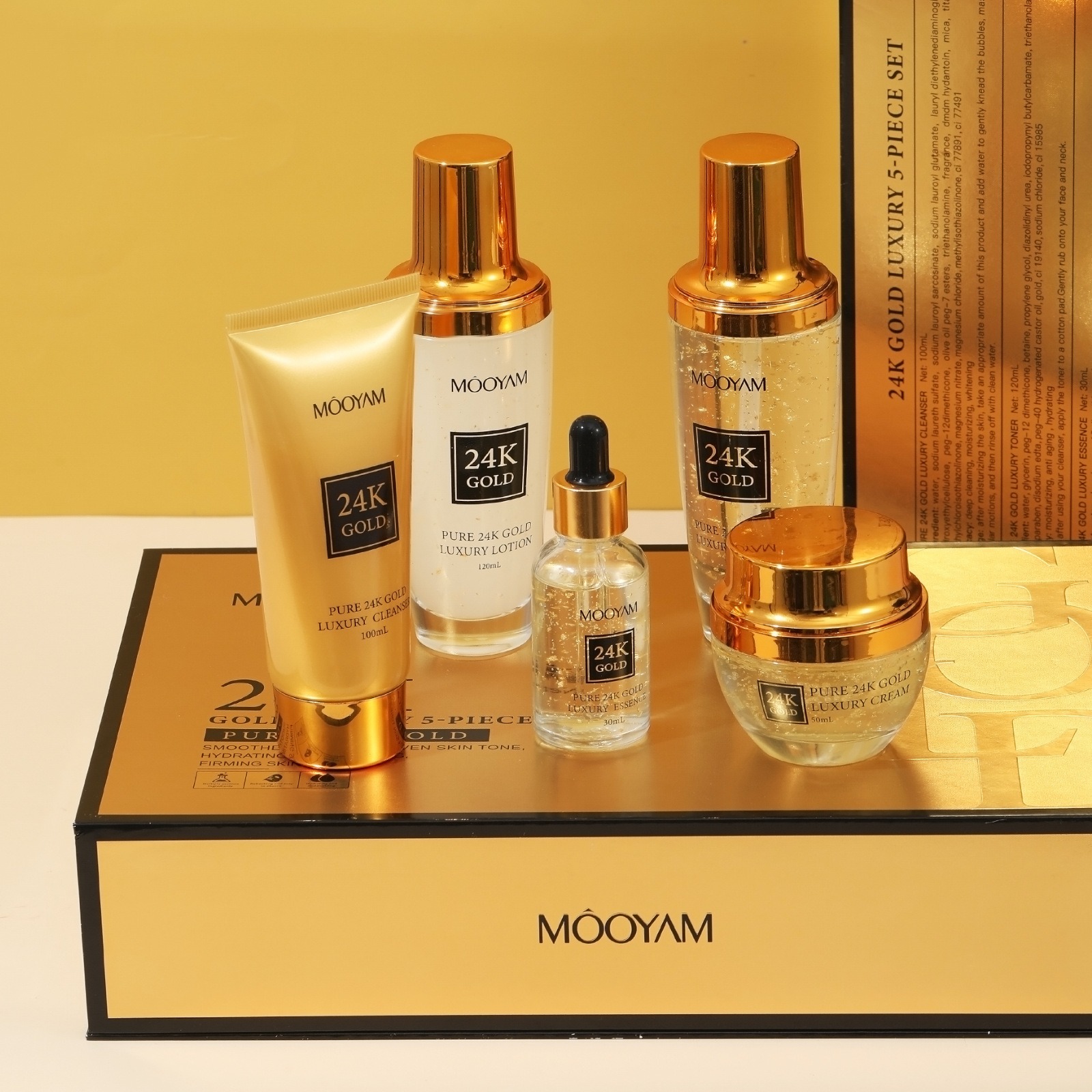 Luxury Skincare Line - Set antirughe idratante di lusso in