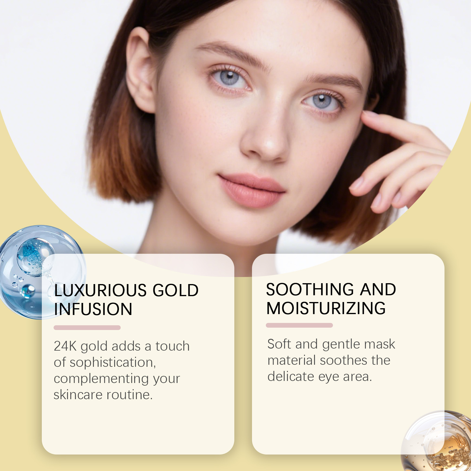 Maschera Occhi Idratante e Rip - Luxury Skincare Serum recensione e prezzo