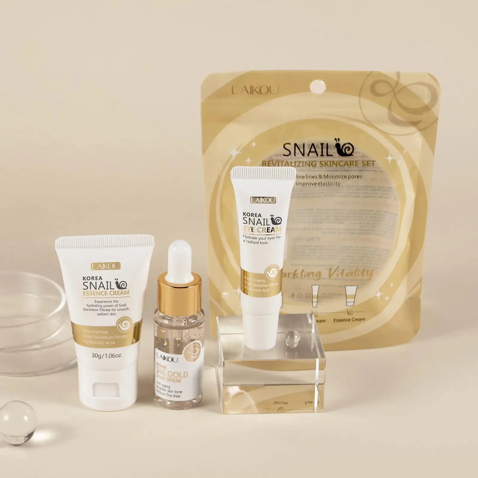 24K Oro Lumaca Siero Riparator - Luxury Skincare Serum recensione e prezzo