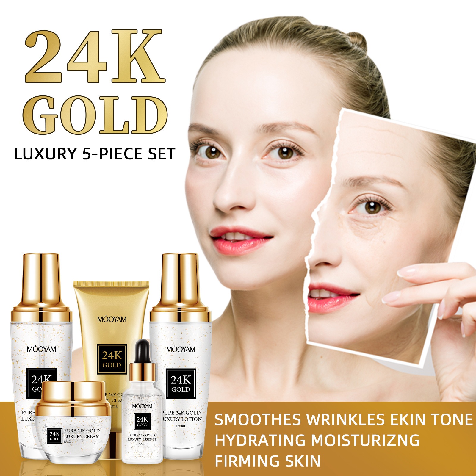 Set antirughe idratante di lus - Luxury Skincare Line recensione e prezzo
