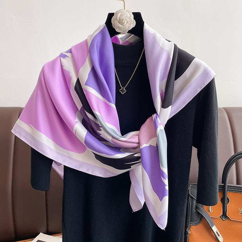 90 * 90 cm Sciarpa quadrata in - Luxury Skincare Headband recensione e prezzo